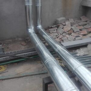 GI Cladding Work For pipes and ducts per SqM